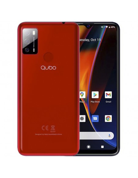 QUBO Smartphone X668 Rojo QUBO Smartphone X668 Rojo