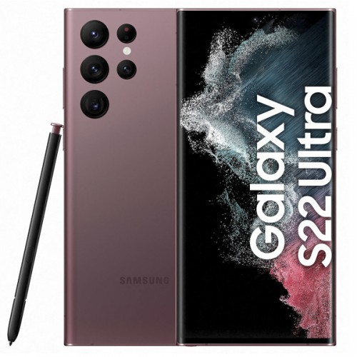 Samsung Galaxy S22 Ultra 5G Burdeos