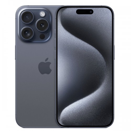Apple iphone 15 pro max blue titanium